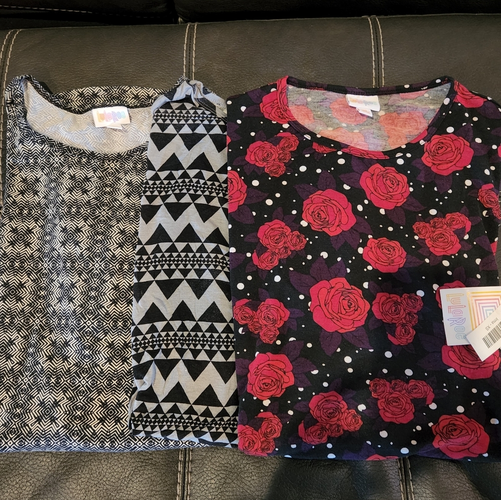 Lularoe 'Irma' 3 lot xxs xs